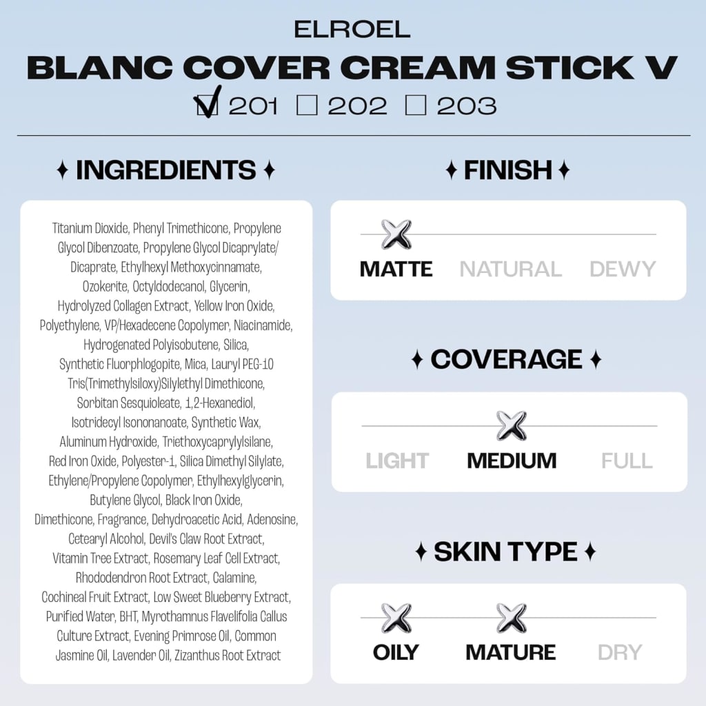 💥BUY 1 GET 1 FREE💥⏰💕🌟Cream Stick V White Korean Color-Changing Foundation Stick